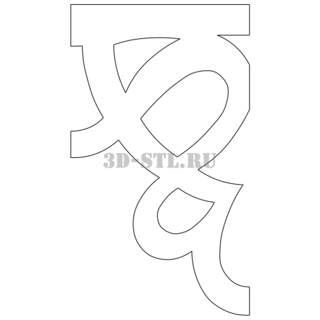 House carving 48 | DXF and CDR - vector file for laser and CNC milling machines (CorelDraw, ArtCAM, AutoCAD, etc.)
