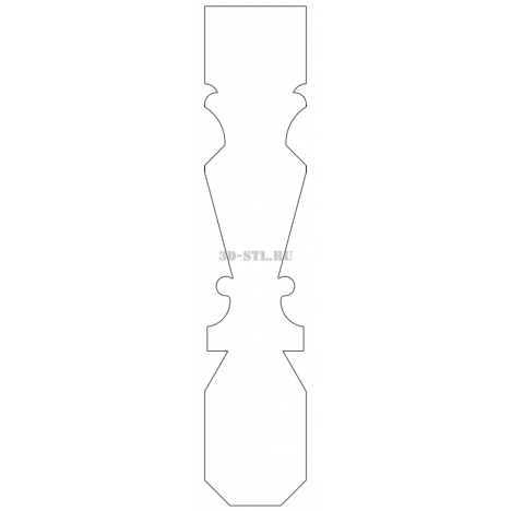 House carving 88 | DXF and CDR - vector file for laser and CNC milling machines (CorelDraw, ArtCAM, AutoCAD, etc.)