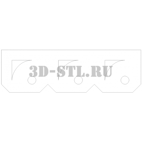 House carving 190 | DXF and CDR - vector file for laser and CNC milling machines (CorelDraw, ArtCAM, AutoCAD, etc.)