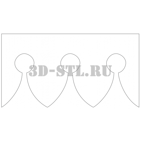 House carving 170 | DXF and CDR - vector file for laser and CNC milling machines (CorelDraw, ArtCAM, AutoCAD, etc.)