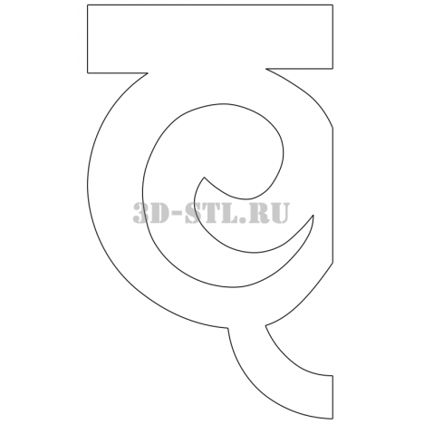 House carving 30 | DXF and CDR - vector file for laser and CNC milling machines (CorelDraw, ArtCAM, AutoCAD, etc.)