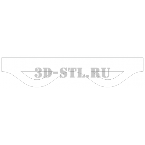 House carving 200 | DXF and CDR - vector file for laser and CNC milling machines (CorelDraw, ArtCAM, AutoCAD, etc.)
