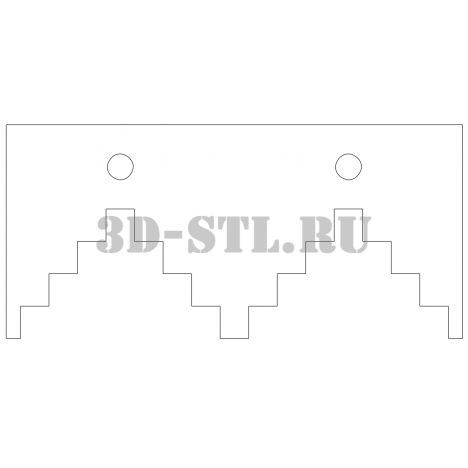House carving 150 | DXF and CDR - vector file for laser and CNC milling machines (CorelDraw, ArtCAM, AutoCAD, etc.)