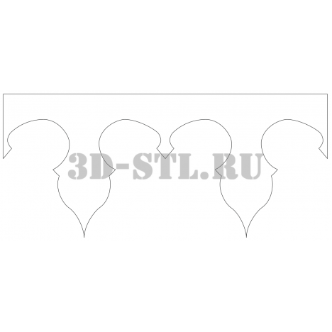 House carving 142 | DXF and CDR - vector file for laser and CNC milling machines (CorelDraw, ArtCAM, AutoCAD, etc.)