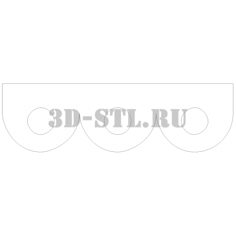 House Carving 192 | DXF and CDR - vector file for laser and CNC milling machines (CorelDraw, ArtCAM, AutoCAD, etc.)