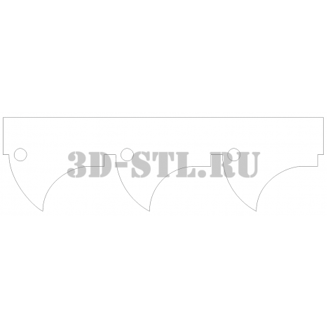House Carving 193 | DXF and CDR - vector files for laser and CNC milling machines (CorelDraw, ArtCAM, AutoCAD, etc.)