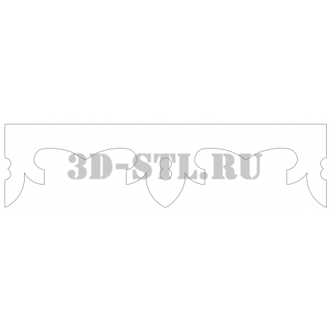 House carving 203 | DXF and CDR - vector file for laser and CNC milling machines (CorelDraw, ArtCAM, AutoCAD, etc.)