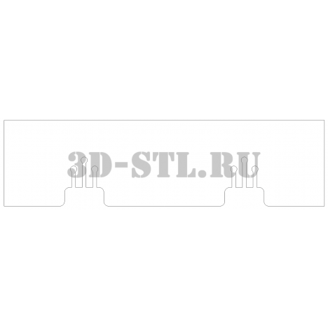 House carving 165 | DXF and CDR - vector file for laser and CNC milling machines (CorelDraw, ArtCAM, AutoCAD, etc.)