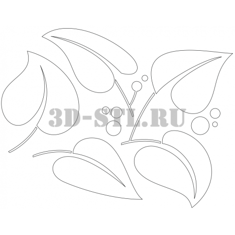 House carving 15 | DXF and CDR - vector file for laser and CNC milling machines (CorelDraw, ArtCAM, AutoCAD, etc.)