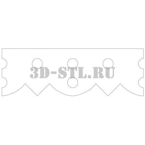 House carving 146 | DXF and CDR - vector file for laser and CNC milling machines (CorelDraw, ArtCAM, AutoCAD, etc.)