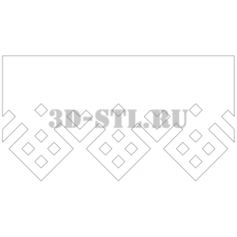 House Carving 137 | DXF and CDR - vector file for laser and CNC milling machines (CorelDraw, ArtCAM, AutoCAD, etc.)