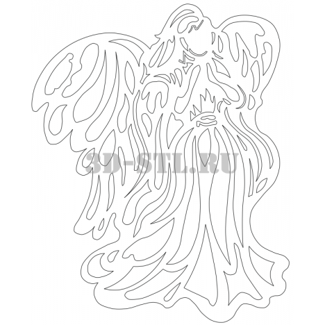 Pendant 118 | DXF and CDR - vector file for laser and CNC milling machines (CorelDraw, ArtCAM, AutoCAD, etc.)