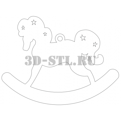Pendant 109 | DXF and CDR - vector file for laser and CNC milling machines (CorelDraw, ArtCAM, AutoCAD, etc.)