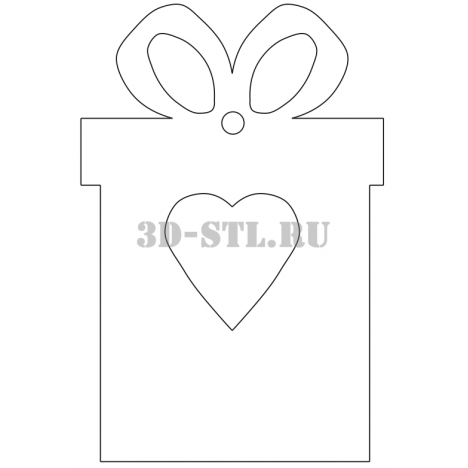 Pendant 24 | DXF and CDR - vector file for laser and CNC milling machines (CorelDraw, ArtCAM, AutoCAD, etc.)