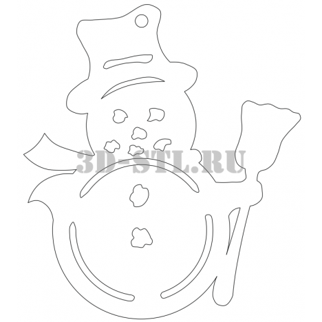 Pendant 25 | DXF and CDR - vector file for laser and CNC milling machines (CorelDraw, ArtCAM, AutoCAD, etc.)