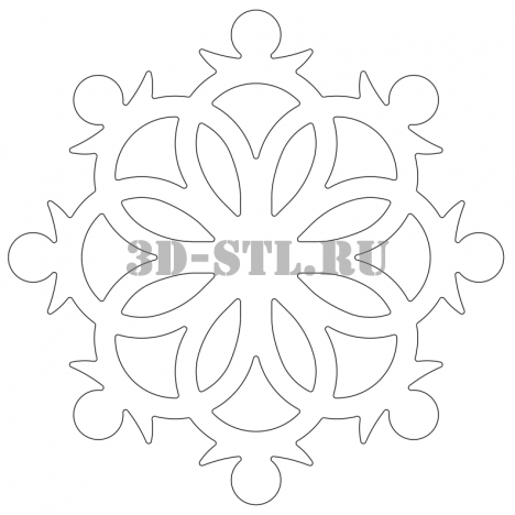 Pattern Element 80 | DXF and CDR - vector file for laser and CNC milling machines (CorelDraw, ArtCAM, AutoCAD, etc.)