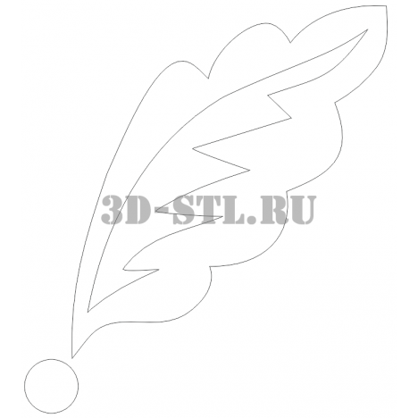 Pattern Element 123 | DXF and CDR - vector file for laser and CNC milling machines (CorelDraw, ArtCAM, AutoCAD, etc.)