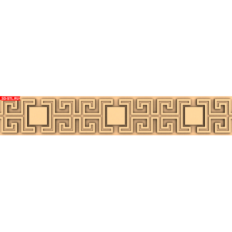 3D model of the baguette 