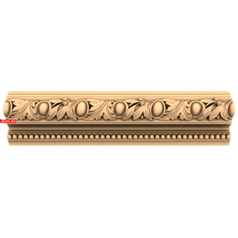 3D model of the baguette 