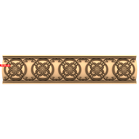 3D model of the baguette 