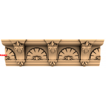 Antique Baguette Leaf Arch