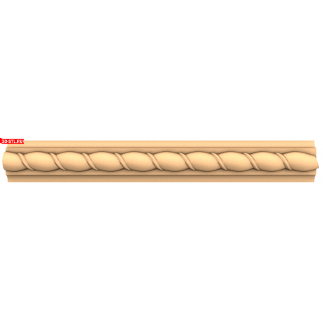3D model of the baguette 
