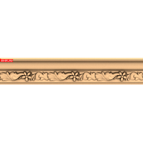 Baguette Floral Ornament