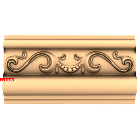 3D model of the baguette 