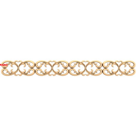 3D model of the baguette 