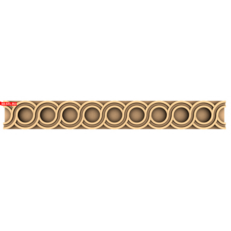 Magic Circles 3D STL model for CNC machine