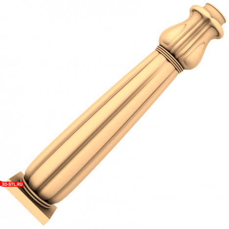 Royal Baluster - 3D CNC model in STL format