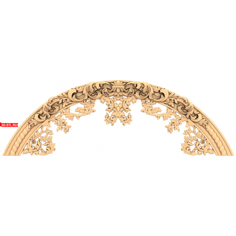 Classic Elegance Decor - 3D model in STL format for CNC