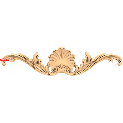 Luxurious Ornament Decor - 3D STL model for CNC