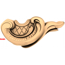 Elegant decor Luxurious swirls