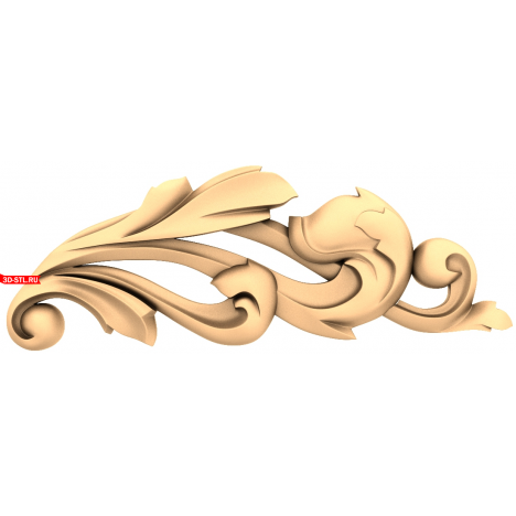 Decor for CNC milling - 3D model in STL format