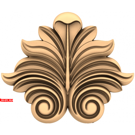 Petal Waltz Decor - 3D model for CNC