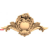 Luxurious floral ornament