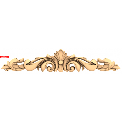 Classic Ornament - 3D model for CNC