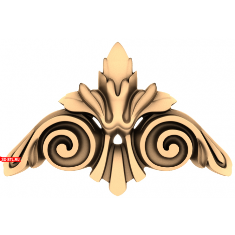 The Spiral of Elegance - 3D model in STL format for CNC
