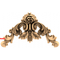 Elegant decor Luxurious curl