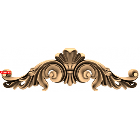 Waves of Tenderness Decor - 3D model in STL format for CNC