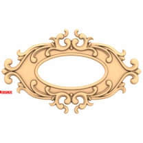 Elegant Oval Frame