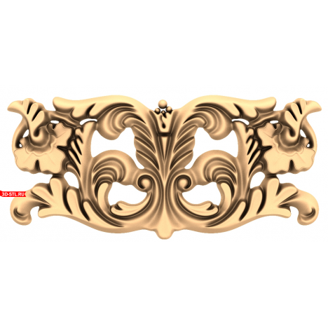 Elegant Ornament - 3D Model in STL Format for CNC