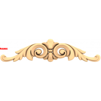 An elegant curl for decoration