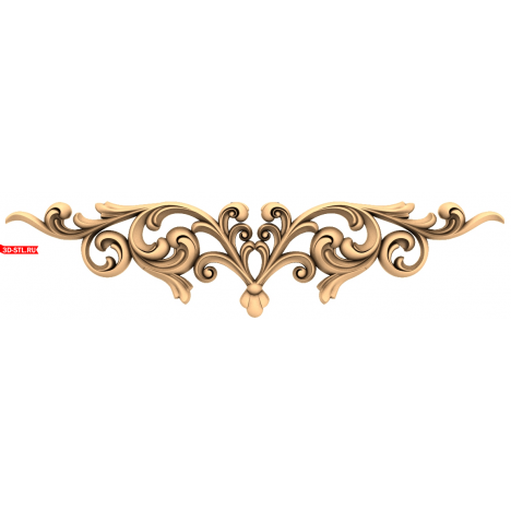 Exquisite decoration in STL format for CNC