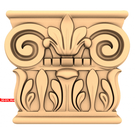 Capital of the Great Harmony - 3D model in STL format for CNC machines