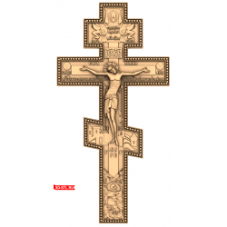Крест "Крест #42" | STL - 3D модель для ЧПУ