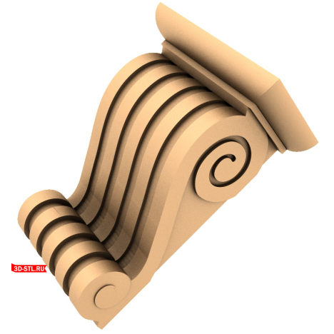 Ionic Wave Bracket 