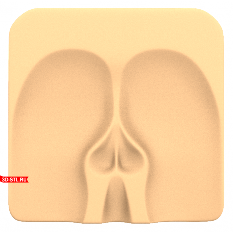 Chair seat - original 3D model