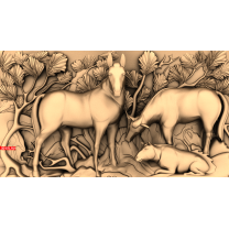 Panel Horses